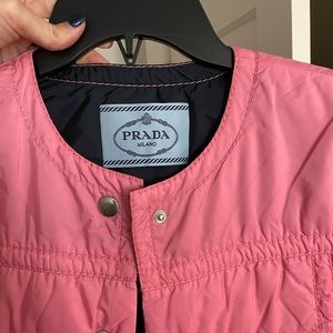PRADA down cropped jacket